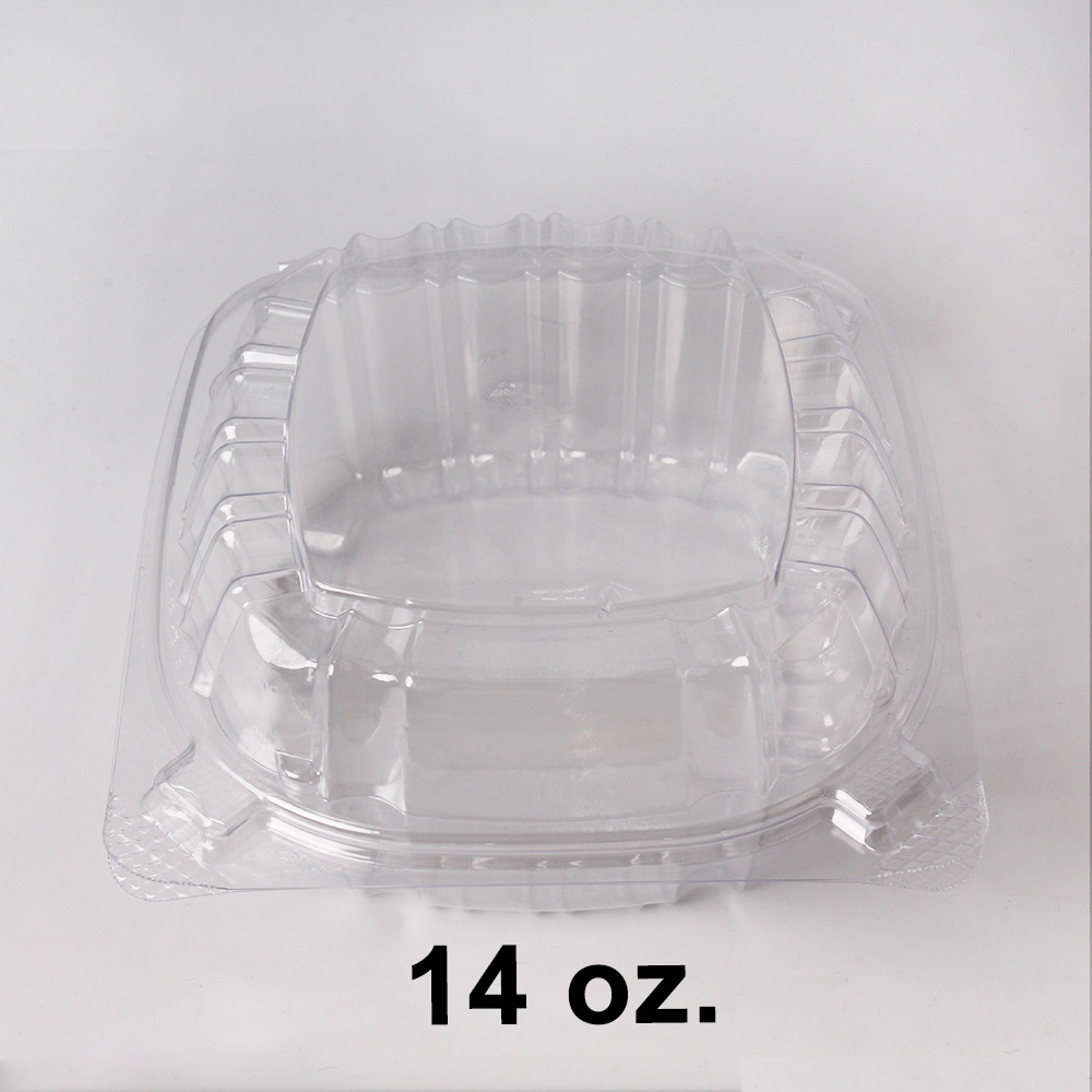 Dart 14 Oz 正方形透明塑料餐盒 C53pst1 500 箱 Ez100在线餐饮供应平台