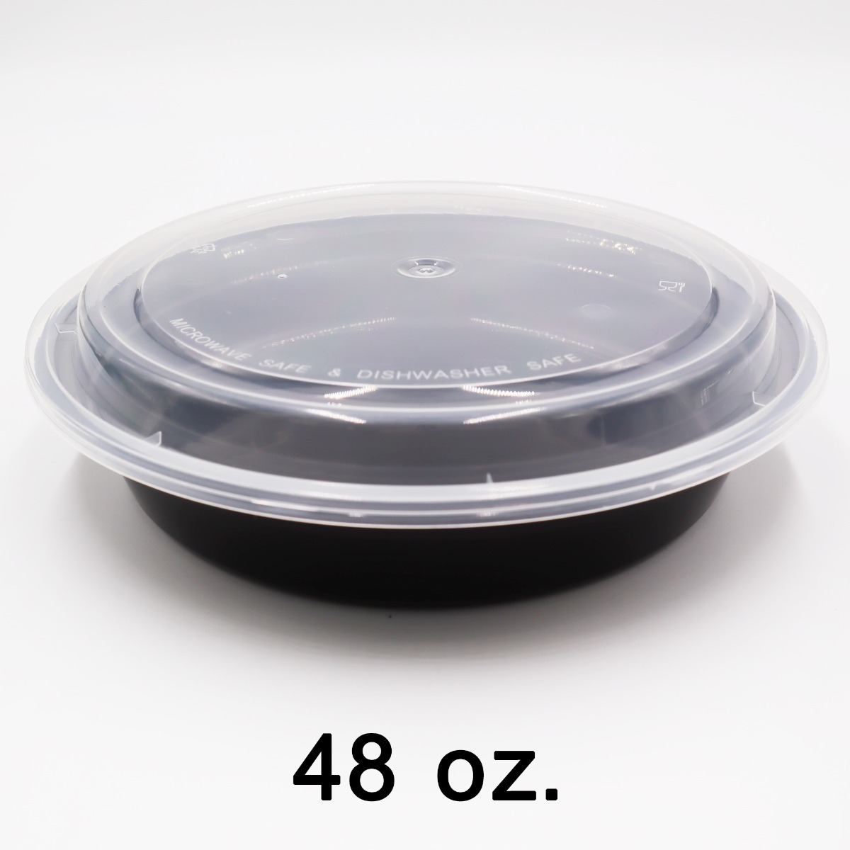 SR 8 oz. Round White Plastic Bowl Set (B08) - 240/Case