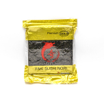 Yaki Sushi Nori Half Cut Sheet, Premium Gold, 100 Sheets/Bag - 80 Bags/Case