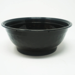 FH 36 oz. 圆形黑色塑料碗套装 - 150套/箱