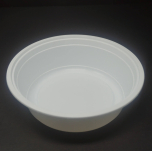 SD 32 oz. Round White Plastic Food Container Set (729) - 150/Case