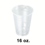 WS 透明塑料冷饮杯 16 oz. - 1000/箱