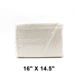 HW 16" X 14.5" White Premium Dinner Napkin 2-Ply - 1800/Case