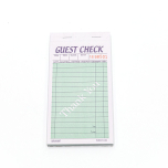 WS Duplicate Interleaving Carbonless Guest Check Book - 50/Case