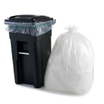 Clear Plastic Garbage Bag 23" X 46" #46 - 30/Case