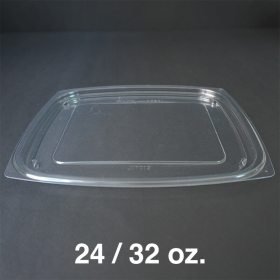 Dart 长方形透明塑料盒盖 C24DE/C32DE - 504/箱