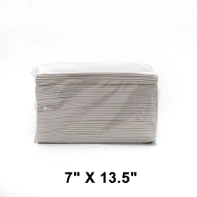 HW 7" X 13.5" 白色长折纸巾 - 8000/箱