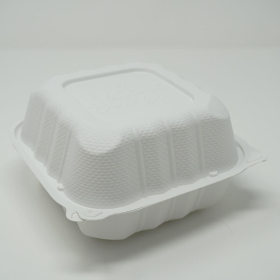 Kari-Out 225A 正方形白色塑料环保餐盒 6