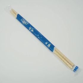 SD 9" Seperated Bamboo Pouches Chopstick - 600/Case