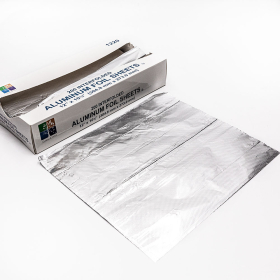 Aluminum Pop-up Foil Sheets 12" X 10.75" - 2400/Case