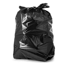 Black Plastic Garbage Bag 23