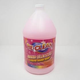 BeClean 1 Gallon Pink Liquid Hand Cleaner - 4/Case