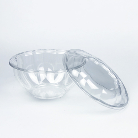 SW PresentaBowls Clear Plastic Bowl with Dome Lid 32 oz. - 150/Case