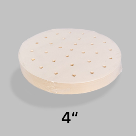 Round White Steamer Paper 4