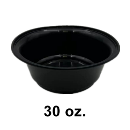 SR 8 oz. Round White Plastic Bowl Set (B08) - 240/Case